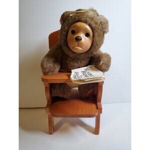 Raikes Bear - Lisa Marie with High Chair -  8"